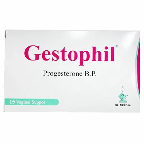 Gestophil Progesterone Helps Restore Hormonal Balance 400mg 15Vaginal Suppositories