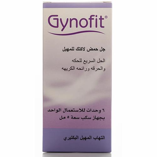 Gynofit Lactic Acid Gel for Vaginal Moisturizing 5ml 6Pcs