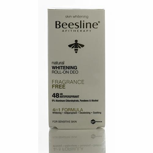Beesline Whitening Deodorant Roll On Fragrance Free