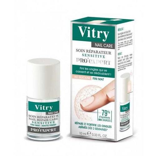 Vitry Nail Care Soin Reparateur Nail Repair Care Sensitive Matte Finish 10ml