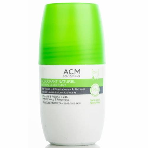 Acm Natural Deodorant Roll On 24Hrs Green 50ml