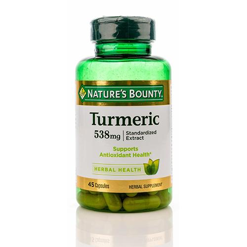 Nature's Bounty Turmeric 538mg 45Capsules