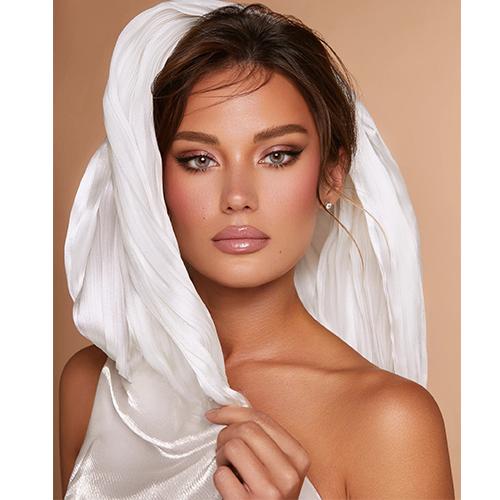 Bella Diamond Monthly Contact Lenses Silver Mist