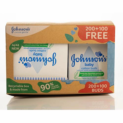 Johnson Cotton Buds for Kids 200Pcs
