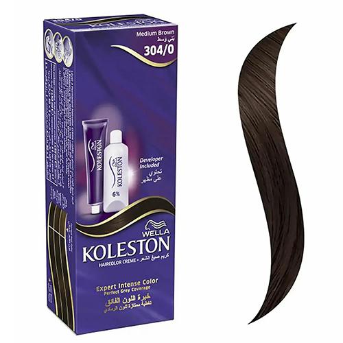 Koleston 2000 Hair Color 304/0 Medium Brown