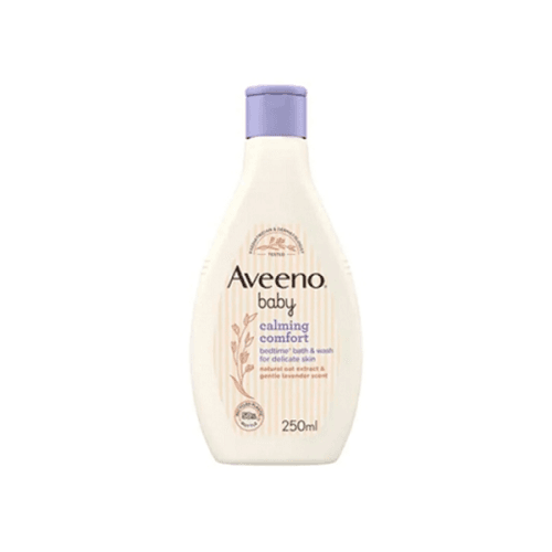 Aveeno Baby Calming Comfort Bedtime Bath and Wash for Delicate Skin 250ml