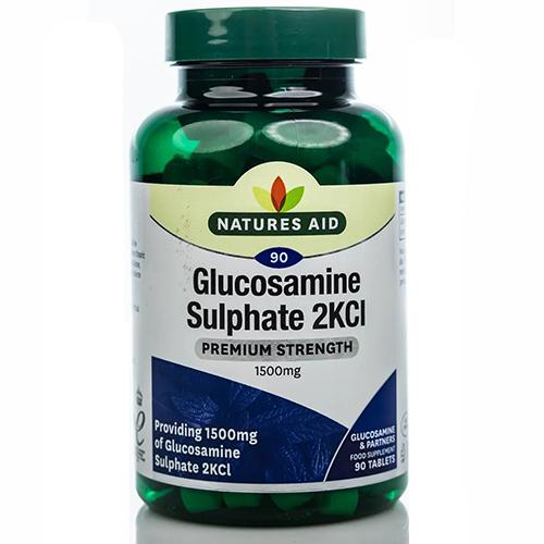 Natures Aid Glucosamine Sulphate 1500mg 90Tablets
