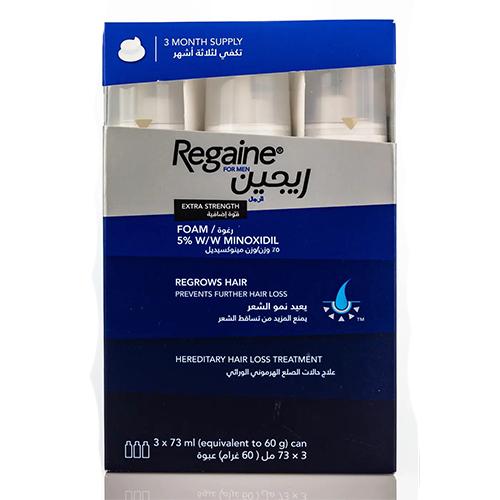 Regaine Foam 5% 73Ml 3 Pcs