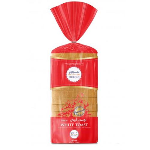 Murouj White Toast Bread 600g