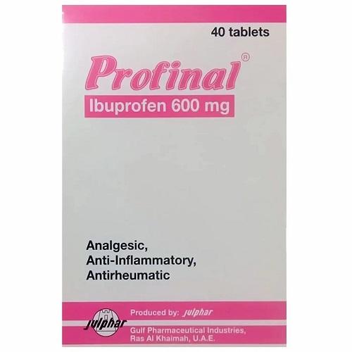 Profinal 600 Mg 40 Tablets