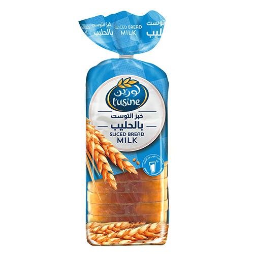 Lusine Sliced Toast Bread with Milk 600g
