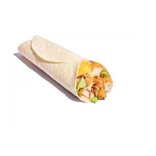 Chapati with Chicken Nuggets and Cheese