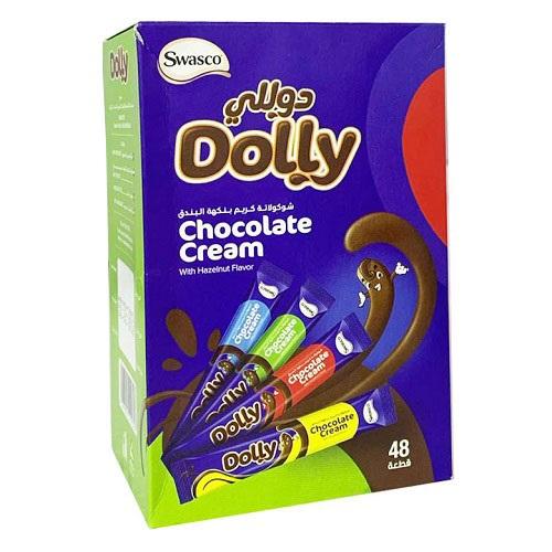 Dolley Chocolate Cream Hazelnut Flavor 8g 48Pcs