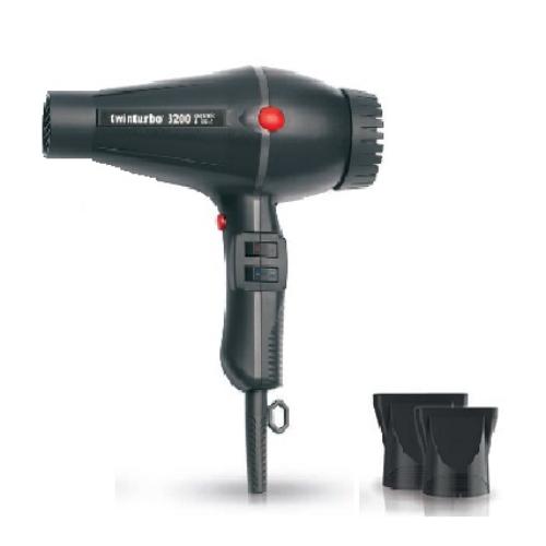 Parlux Hair Dryer Twinturbo Black No.3200