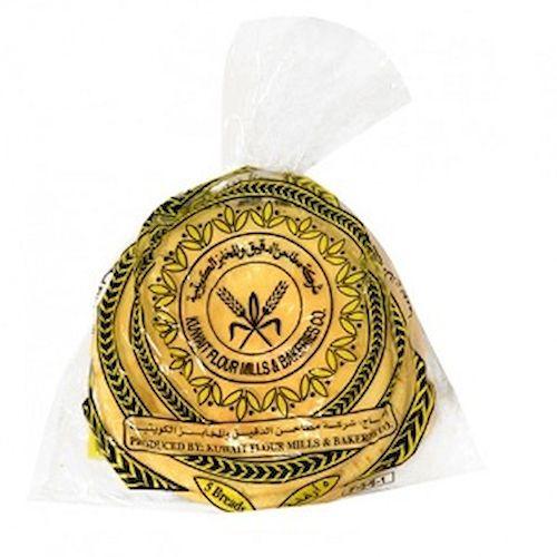 KFMBC White Lebanese Bread 5Pcs 330g