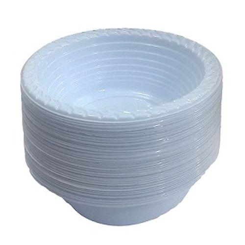 Fotouh Al Kuwait Disposable Plastic Bowls Medium 50Pcs