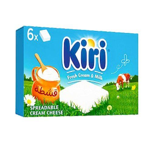 كيري جبنة بالقشطة الطازجة 6مكعب 108جم