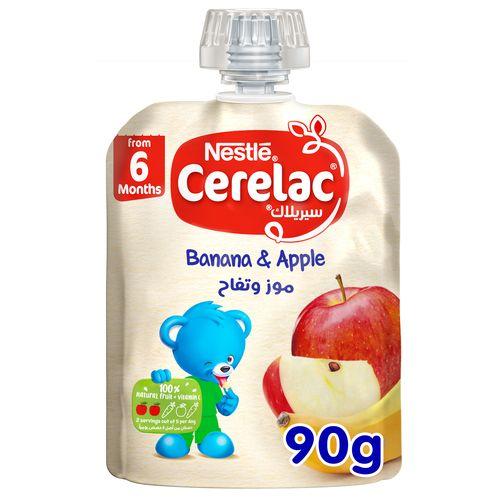 Nestle Cerelac from 6Month with Banana and Apple 90g
