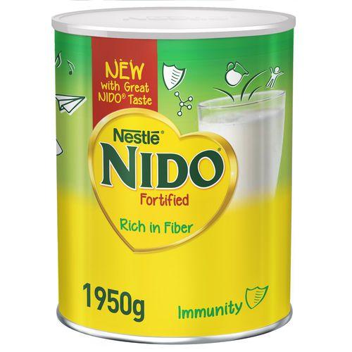 Nestle Nido Fortified Dry Milk Powder Rich in Fiber 1950g