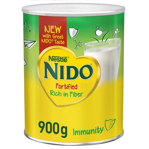 Nestle Nido Fortified Dry Milk Powder Rich in Fiber 900g