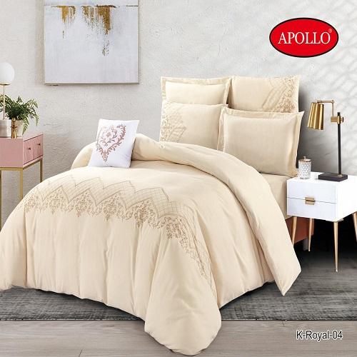 Apollo Single Quilt Dark off White 5Pcs No.20554