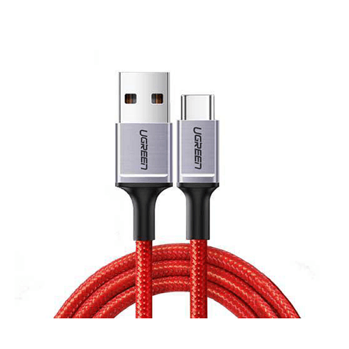 يوجرين كابل USB الى Type C احمر 6امبير رقم.12697