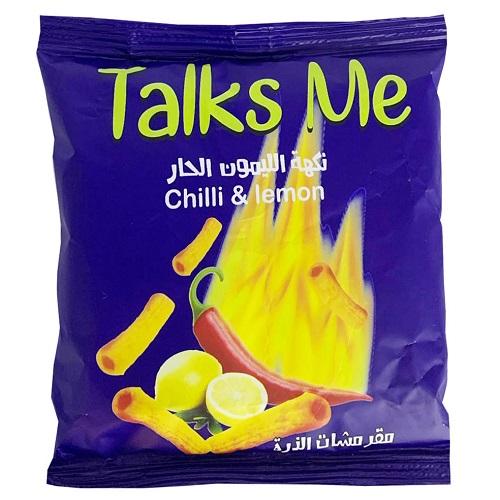 الفارس توكس مي مقرمشات الذرة نكهة الليمون الحار 30جم 