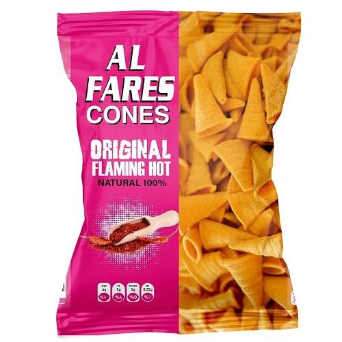 Al Fares Cones Original Flaming Hot 30g