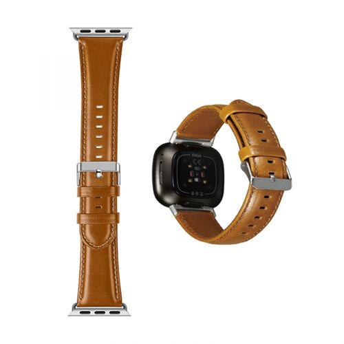 Wiwu Leather Watch Band for iWatch 42/44mm Brown No.12342