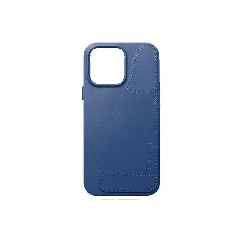 Mujjo Leather Case for iPhone 14 Plus Blue No.13988