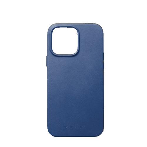 Mujjo Magsafe Full Leather Case for iPhone 14 Pro Max Blue No.13997