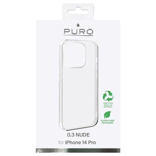 Puro 0.3 Nude TPU Case for iPhone 14 Plus Clear No.14043