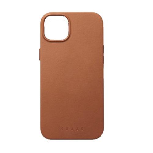 Mujjo Magsafe Full Leather Case for iPhone 14 Plus Tan No.13983