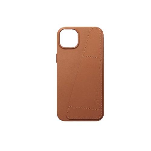 Mujjo Leather Case for iPhone 14 Plus Tan No.13986