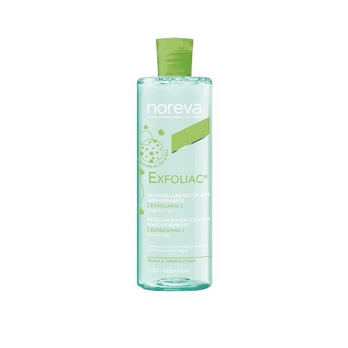 Noreva Exfoliac Micellar Water Cleanser and Make Up Remover 400ml