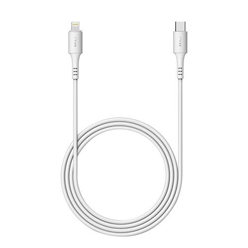 Mili MFI PD Type C to Lightning Cable 1m White Model No.HI-L70-W
