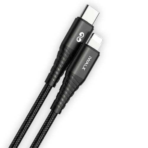 Iwalk Twister PD QC Type C Lightning Charge and Cable Black 1m Model No. CST024CIP-001A