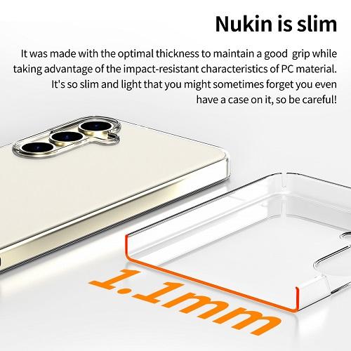 Araree Nukin Case for Samsung Galaxy S24+ Clear Model No.S24P-NUK-CL