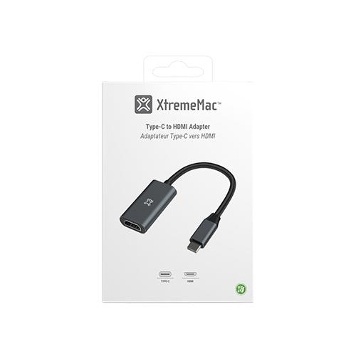 Xtrememac Type C to HDMI Adapter Grey Model No.XWH-ACH1-13