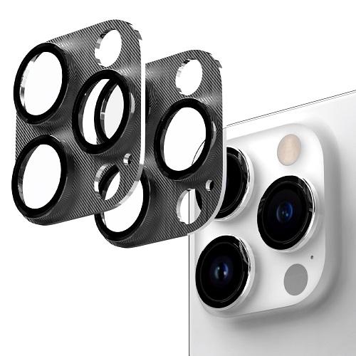 Araree Camera Lense Protector Tempered Glass with Metal Base for iPhone 15 Pro and 15 Pro Max Black Model No.IP23P-MBCSUB-BK