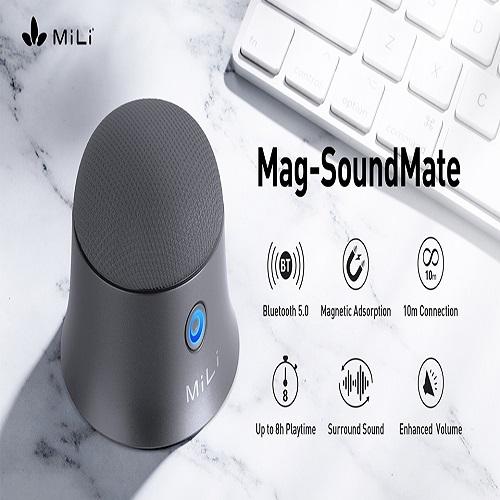ميلي ماج ساوند ميت مكبر صوت بلوتوث ميني ماج سيف اسود موديل رقم.HD-M12-B