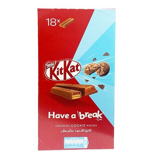 كيت كات كوكي مقرمش 19.5جم 18حبة