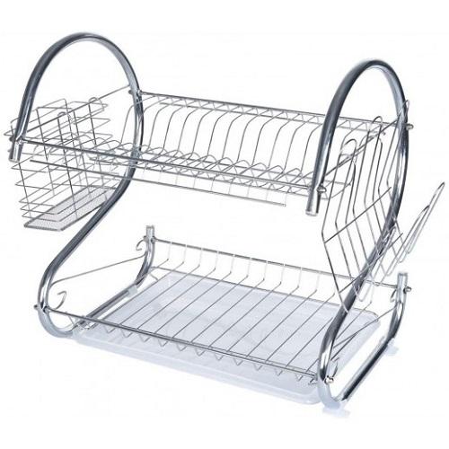 Dish Drainer Stainless Steel 2Layers Large Model No.AMRO0070