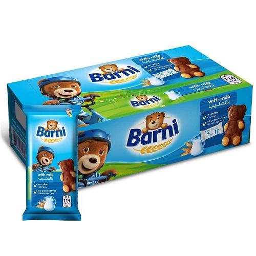 Barni Cake with Milk 30g 12Pcs