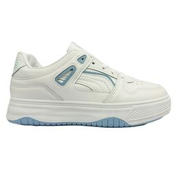 Fashion Women Shoes White and Blue No.8805
