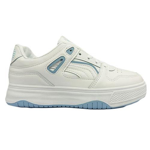 Fashion Women Shoes White and Blue No.8805