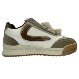 Fashion Women Shoes White and Beige Model No.S105