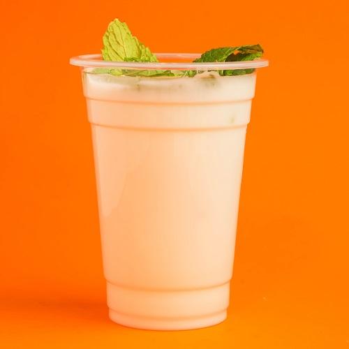 Fresh Milk with Mint
