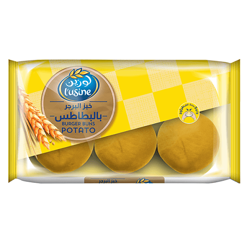 Lusine Burger Buns with Potatoes 6Pcs 400g