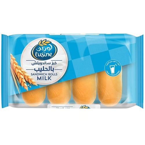 L'usine Sandwich Rolls Milk Bread 4Pcs 200g